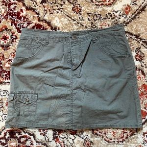 Green Utility Skort